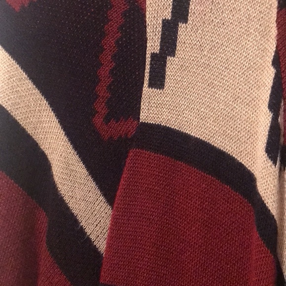 One world petite medium hooded long sweater - Picture 4 of 4